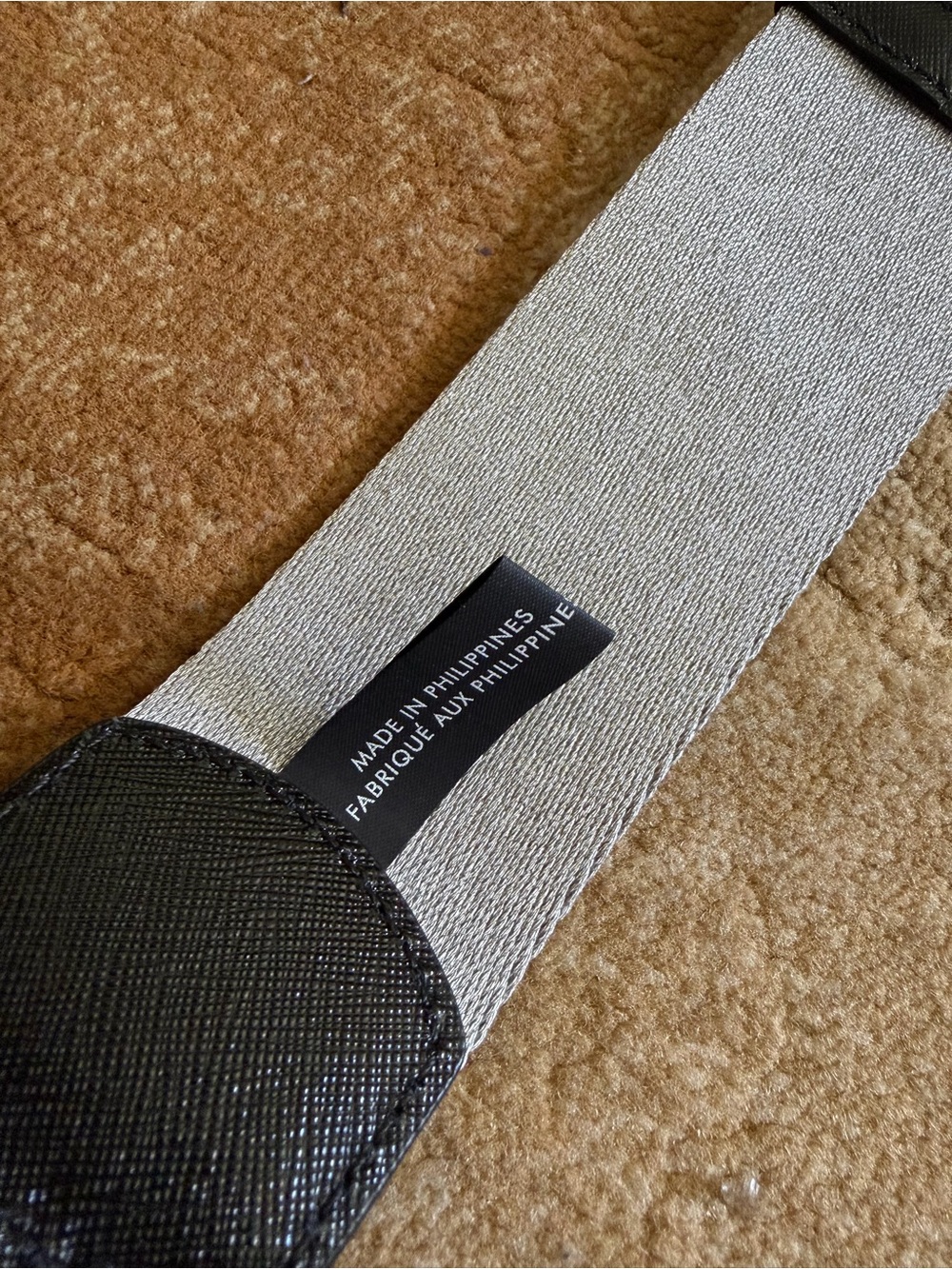 Marc Jacobs Silver Webbing Strap with Silver Hardware - Picture 2 of 5